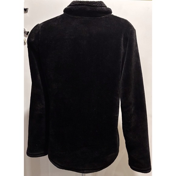 32 Heat Size Medium 40" X 26" Faux Fur Black Jacket - Picture 3 of 6